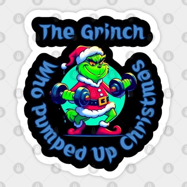 Christmas Grinch Grinch Christmas Grinch Schedule Sticker by BukovskyART